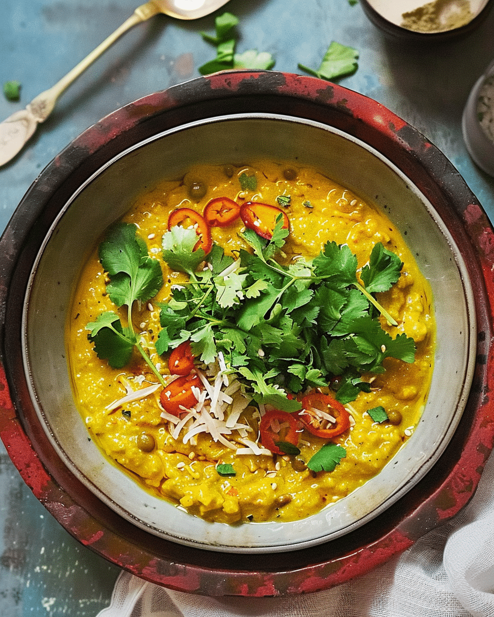 Immune-Boosting Turmeric Golden Milk Daal