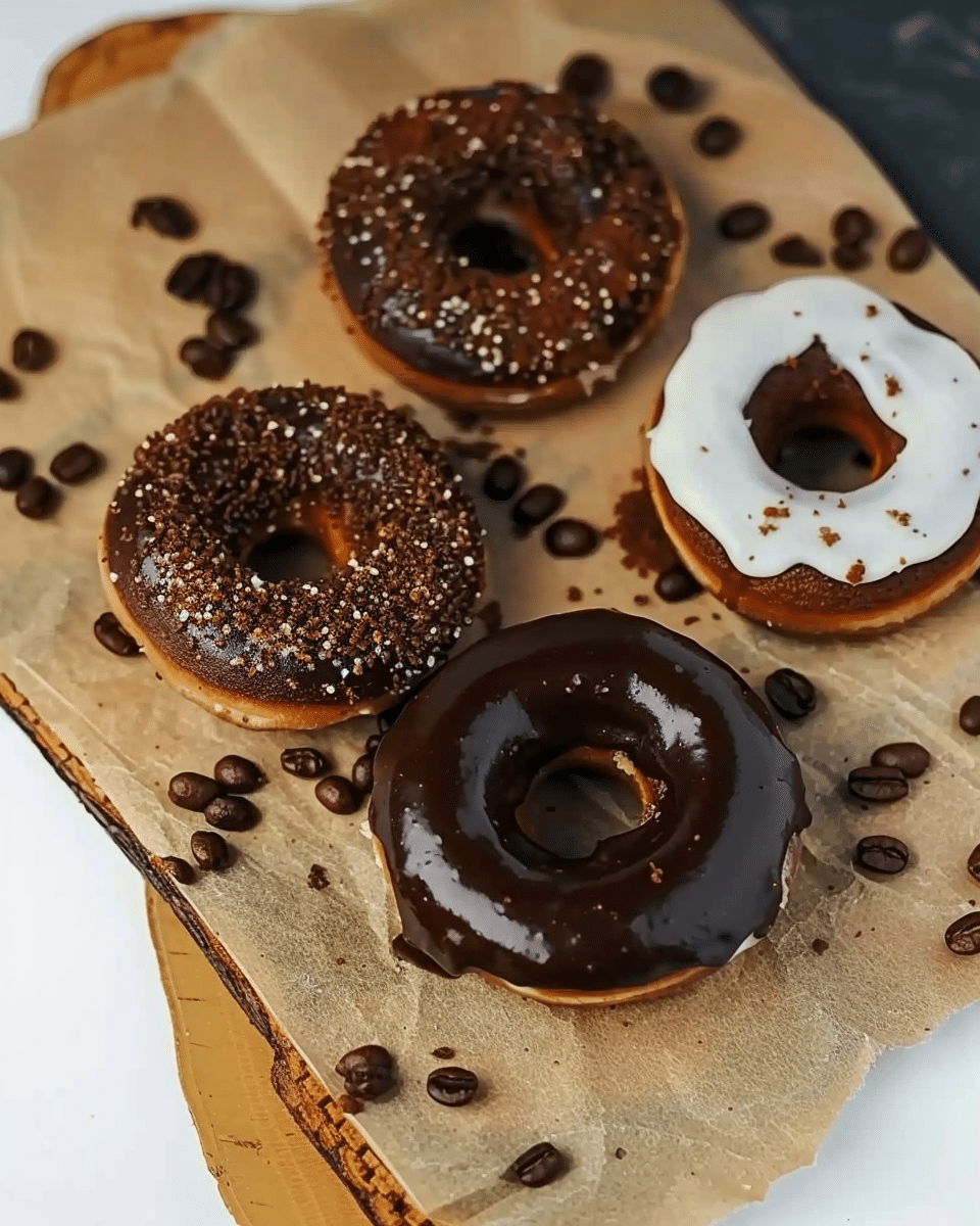 Vegan Espresso Donuts