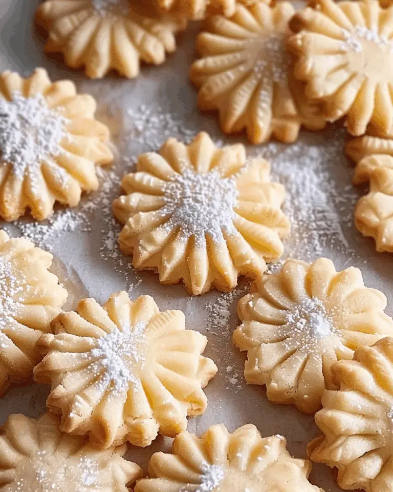 Whipped Shortbread Cookies Recipe
