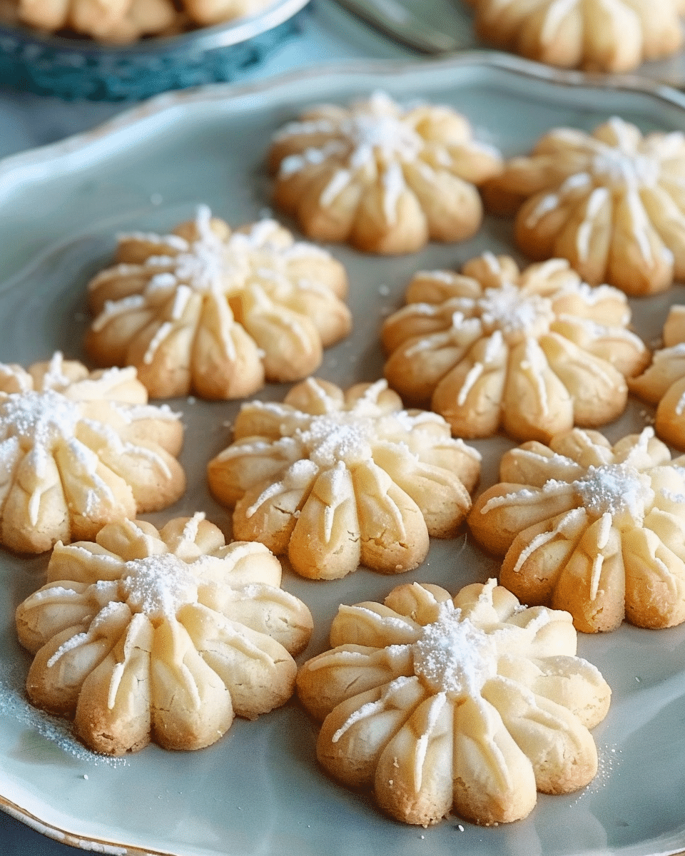 Whipped Shortbread Cookies Recipe