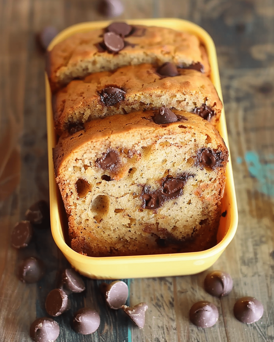 Mini Chocolate Chip Banana Bread