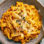 Roasted Pumpkin And Garlic Pasta