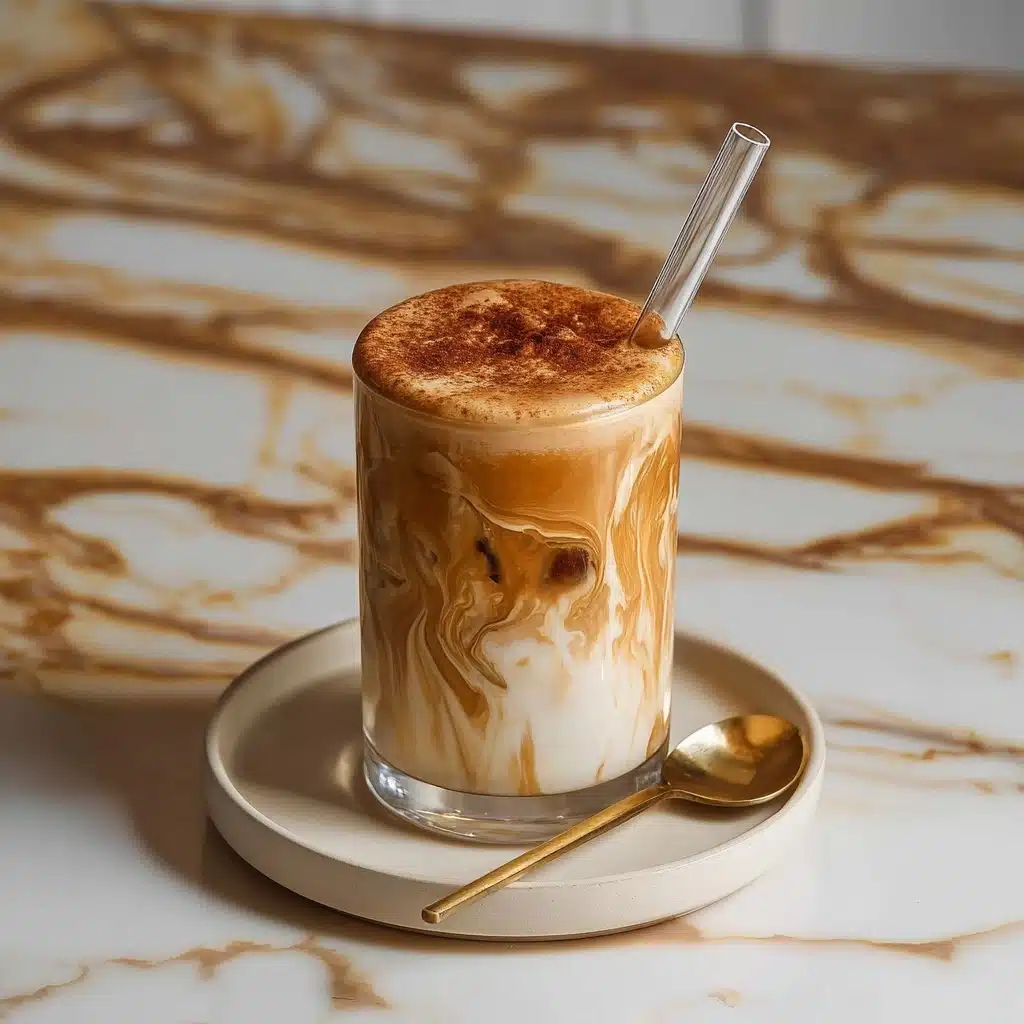 Iced Apple Crisp Oatmilk Macchiato Recipe - Recipe Image