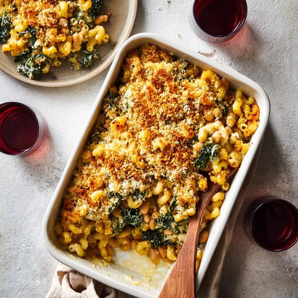 Creamy vegetarian pumpkin pasta bake Recipe - Recipe Image
