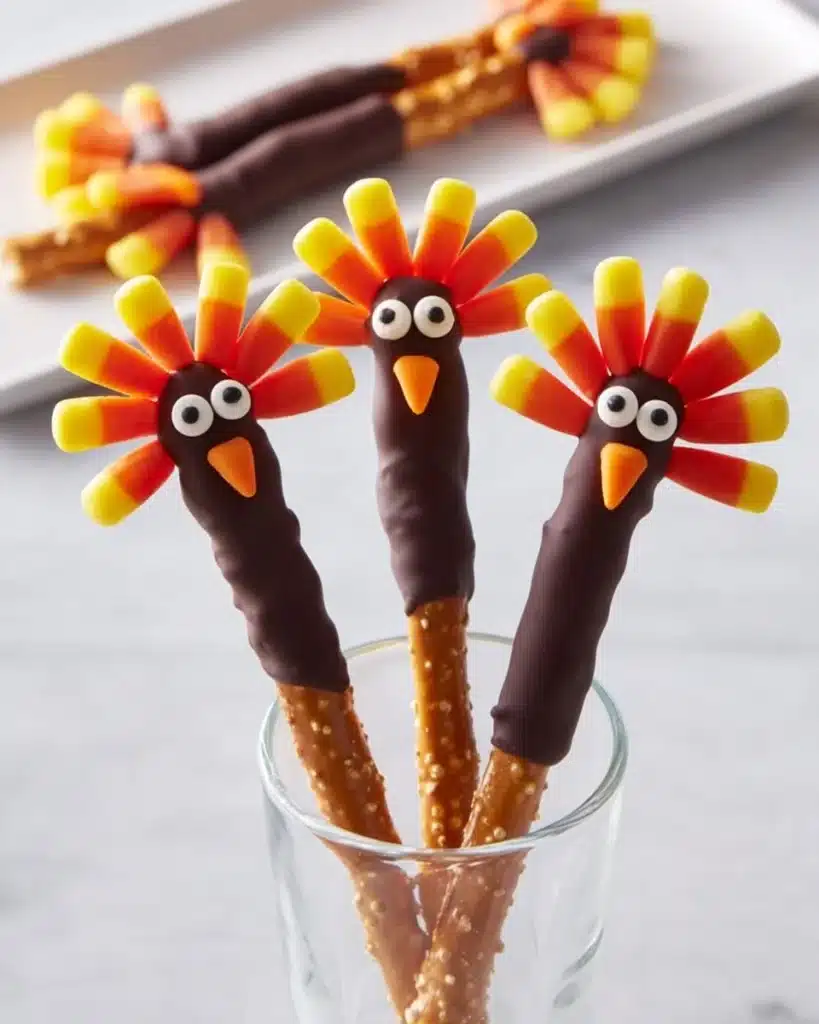 Thanksgiving Turkey Pretzels Recipe