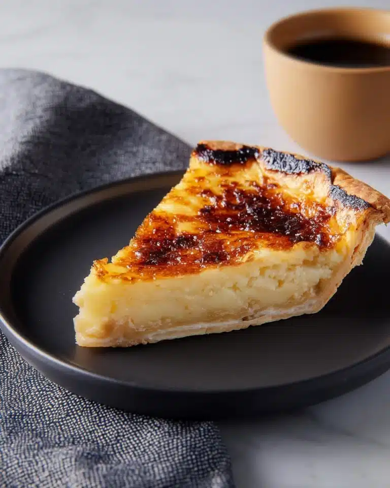 Crème Brûlée Pie Recipe