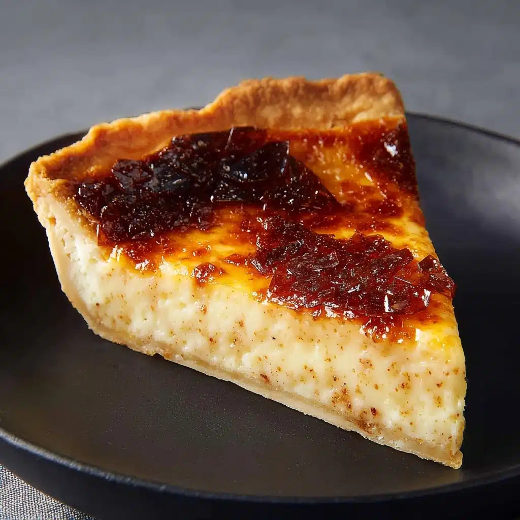 Crème Brûlée Pie Recipe - Recipe Image