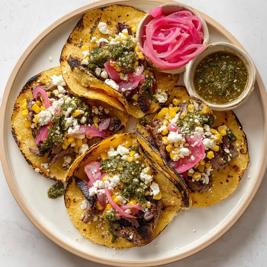 Grilled Steak Tacos with Chimichurri Recipe 4 Grilled Steak Tacos with Chimichurri Recipe - Recipe Image