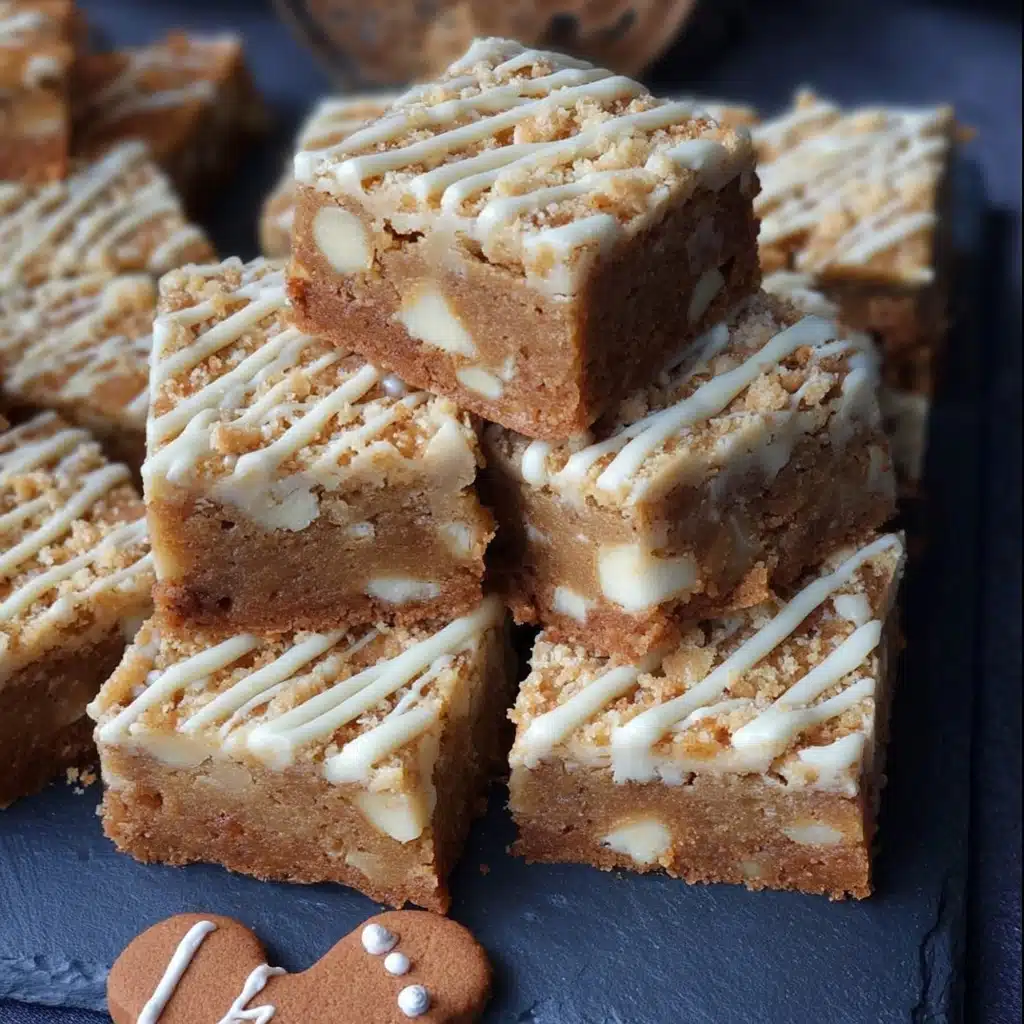Gingerbread Blondies Recipe - Recipe Image