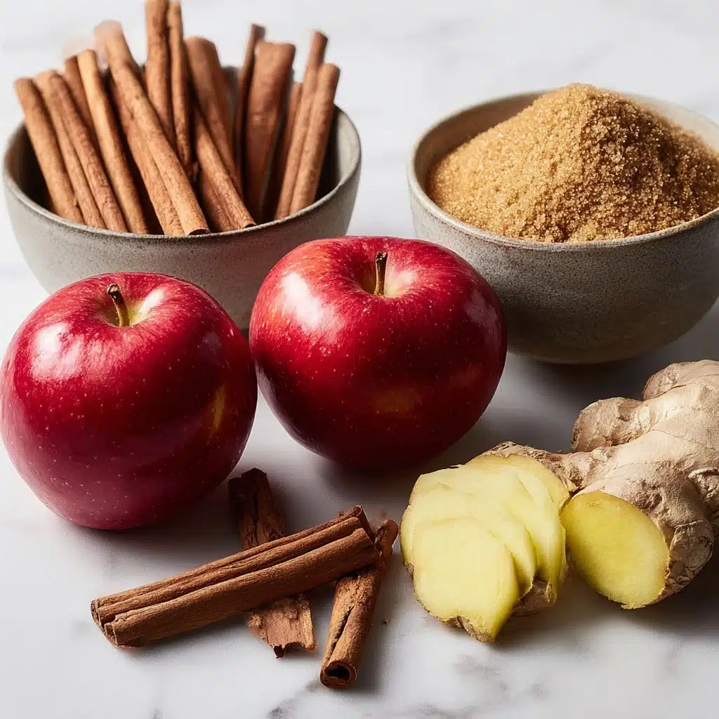 Korean Apple Tea with Ginger and Cinnamon (Saegwa Cha) Recipe - Recipe Image