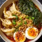 Dumpling Ramen Bowl Recipe
