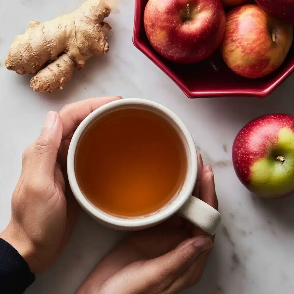Korean Apple Tea with Ginger and Cinnamon (Saegwa Cha) Recipe - Recipe Image