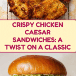 Crispy Chicken Caesar Sandwiches Recipe