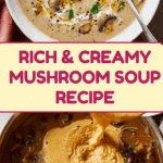 Creamy Mushroom Soup Recipe