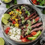 Cilantro Lime Steak Bowls