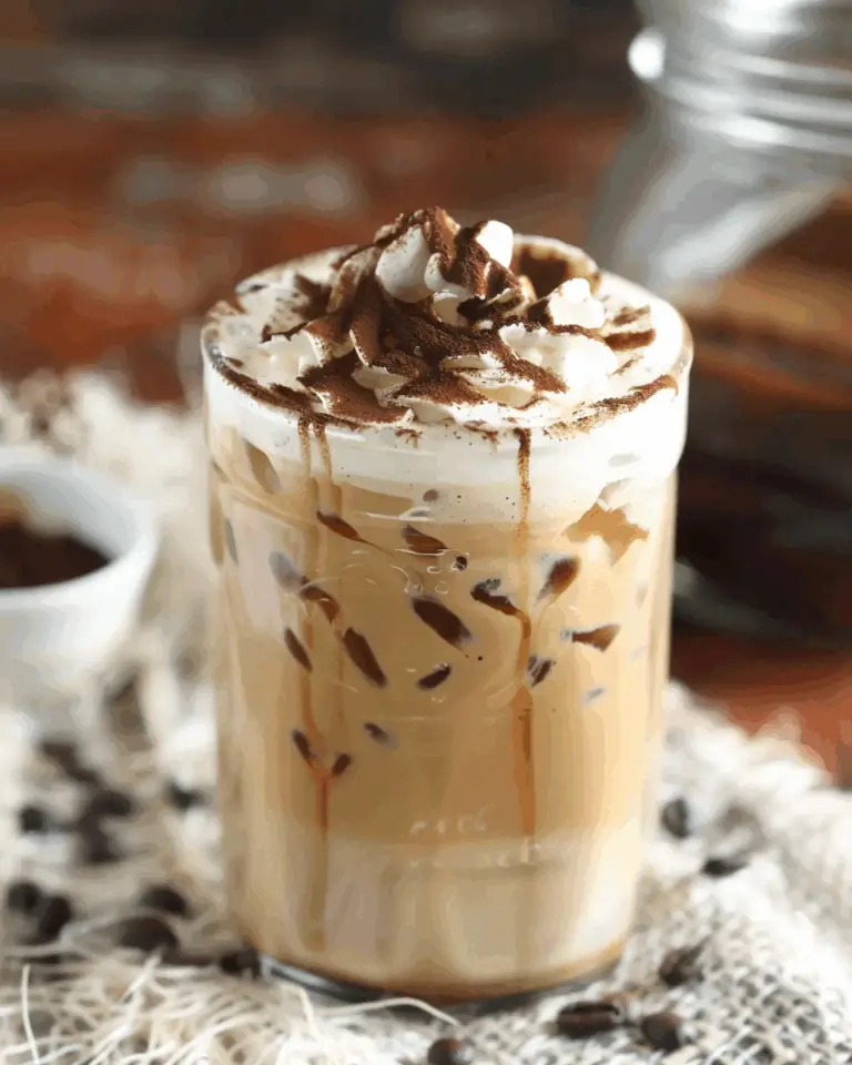 Classic Iced Mocha Latte