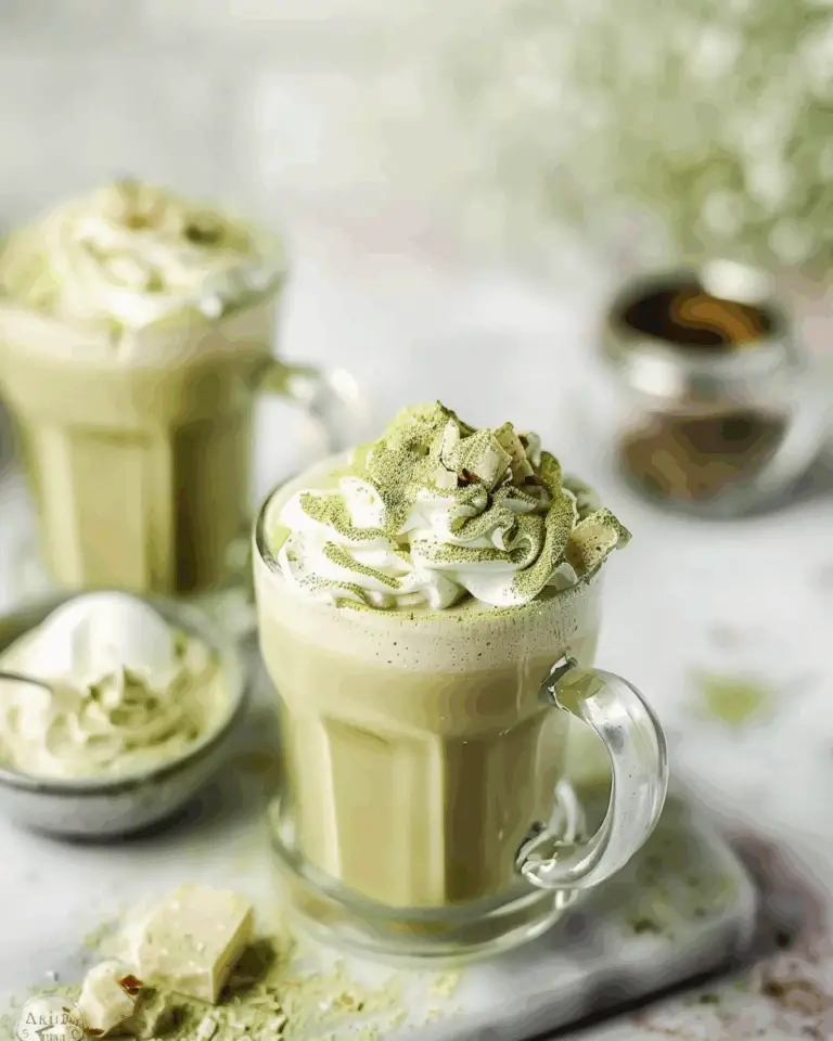 Chocolate Matcha with Coconut and White Chocolate