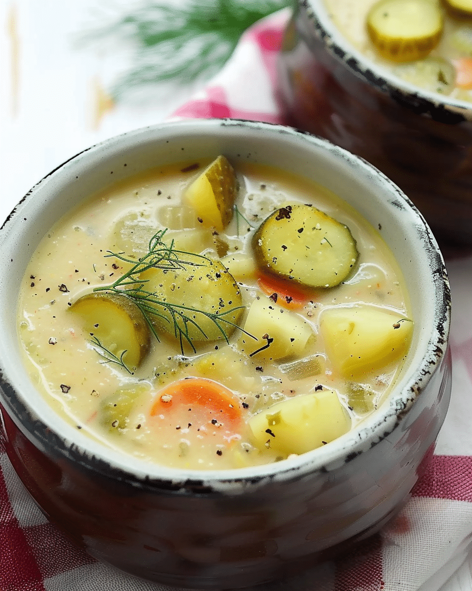 Dill Pickle Soup