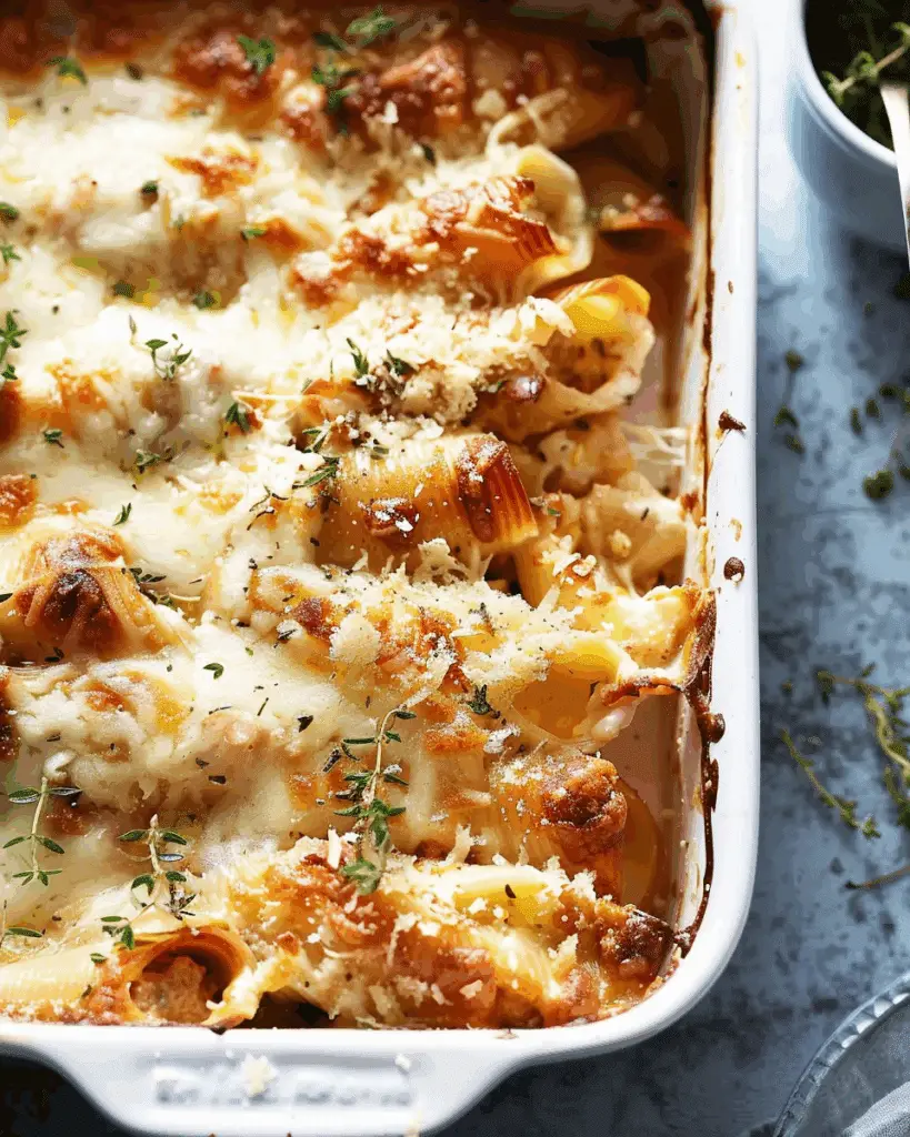 French Onion Stuffed Shells