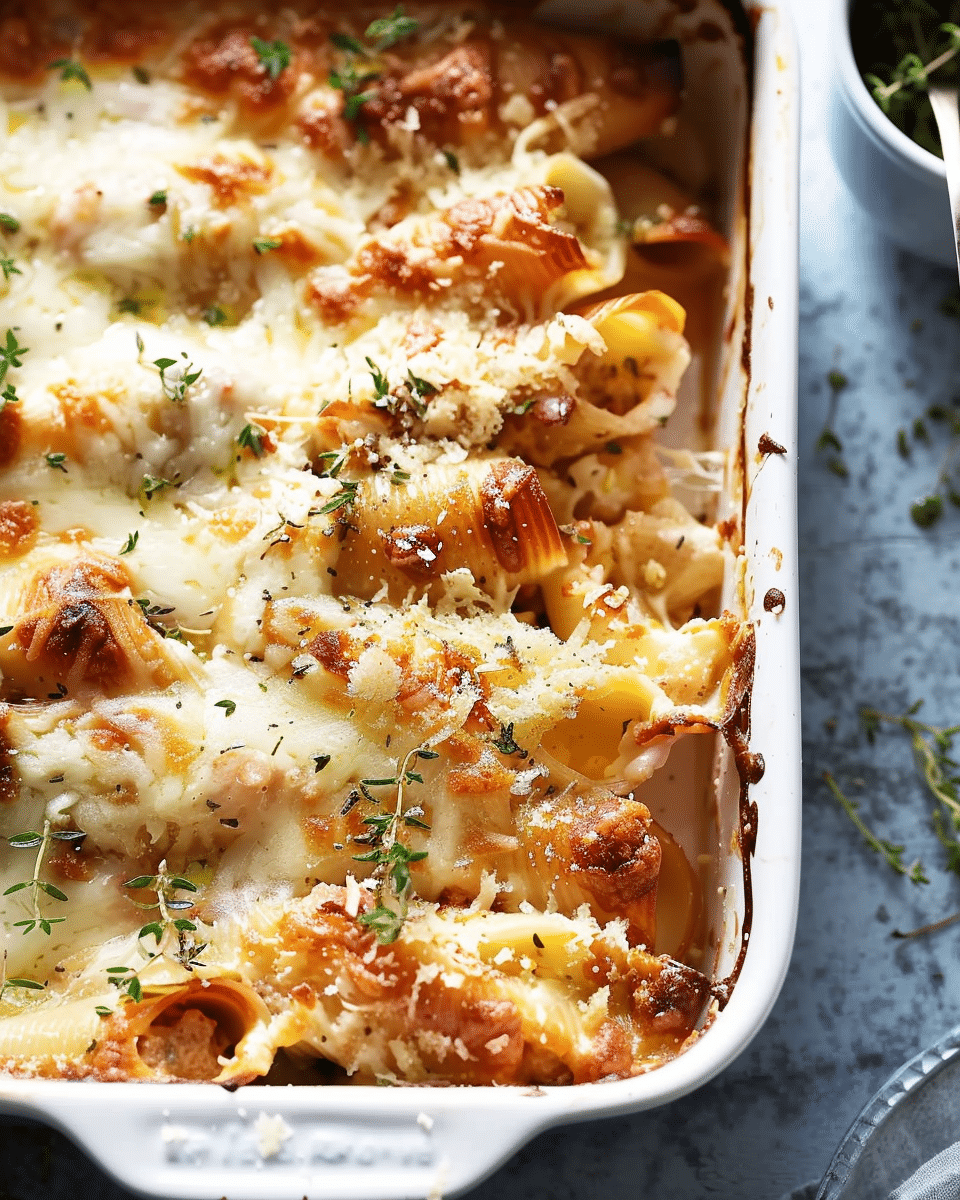 French Onion Stuffed Shells