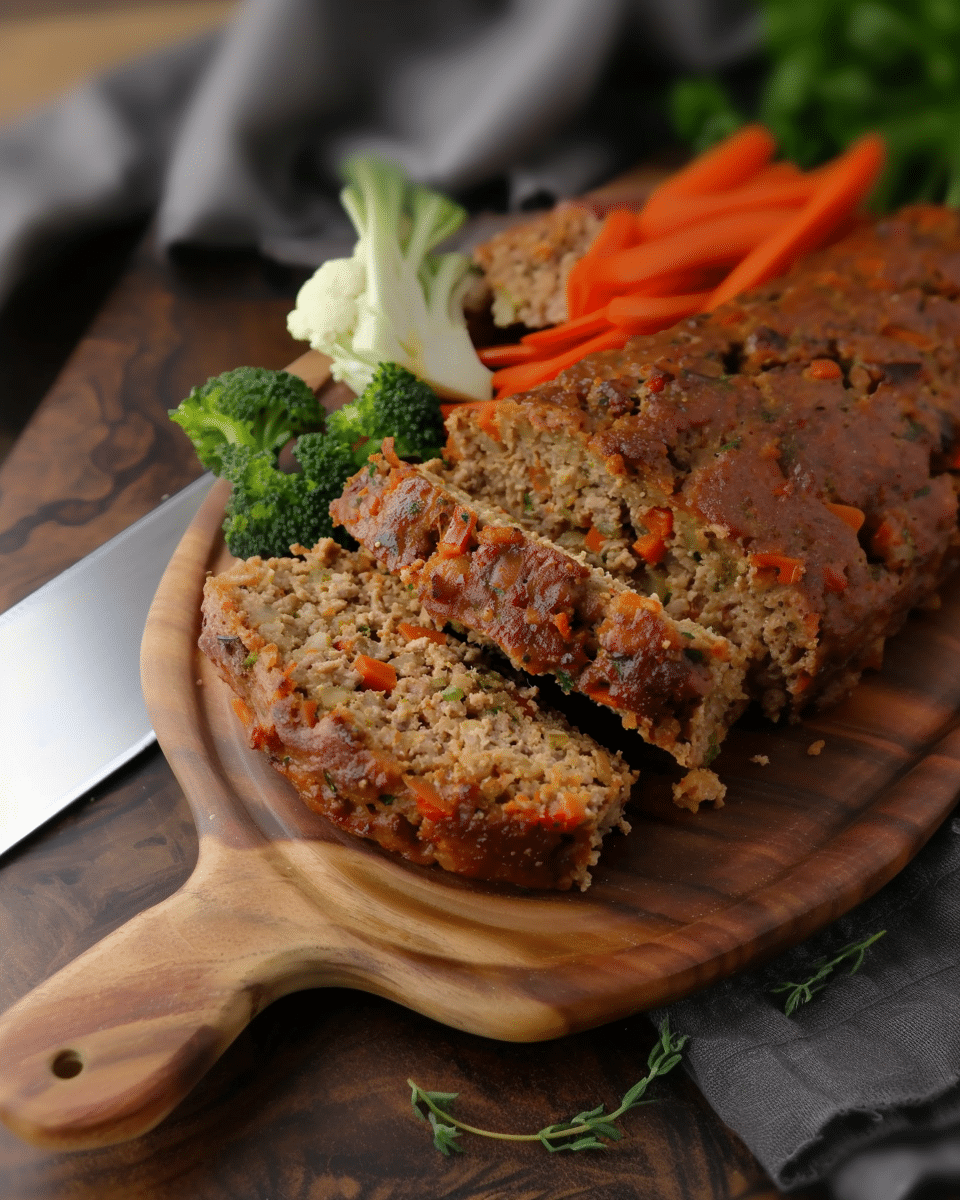 Hidden Veggie Meatloaf