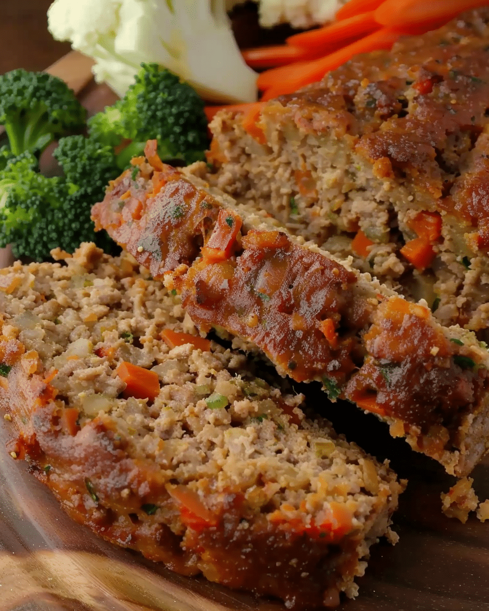 Hidden Veggie Meatloaf