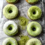 Matcha Baked Doughnuts