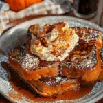 Pumpkin Spice French Toast with Whipped Cinnamon-Maple Butter