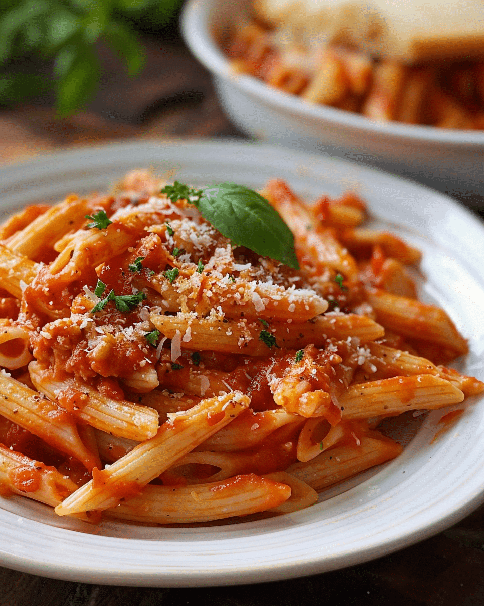 Red Sauce Pasta Recipe