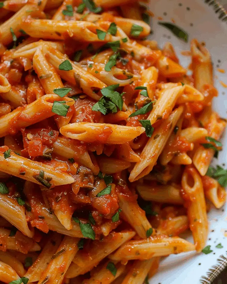 Red Sauce Pasta Recipe