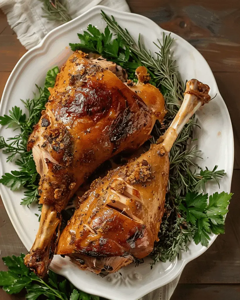 Roasted Turkey Leg Recipe