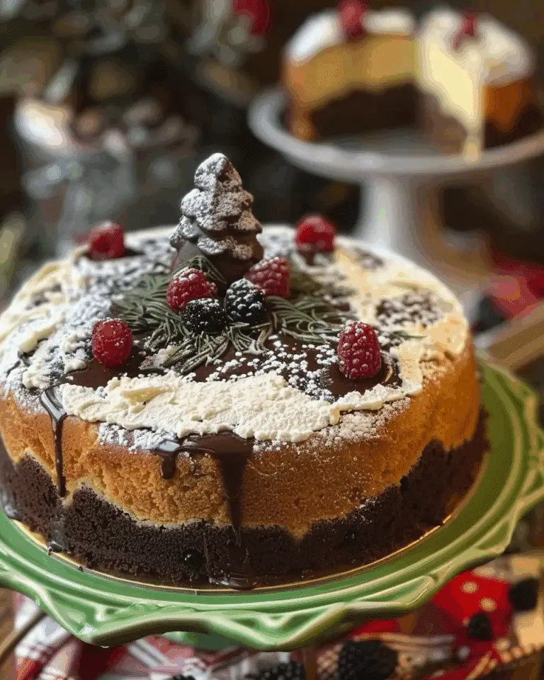 The Vicar of Dibley Puddle Chaos Cake