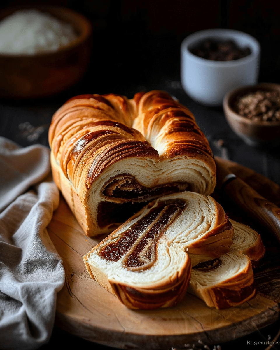 Wool Bread with Red Bean Paste