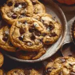 Chewy Pumpkin Chocolate Chip Cookies