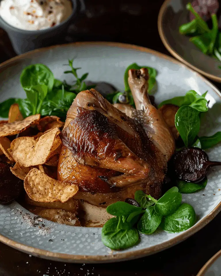 Roast Grouse with Bread Sauce, Game Chips and Liver Parfait Toast