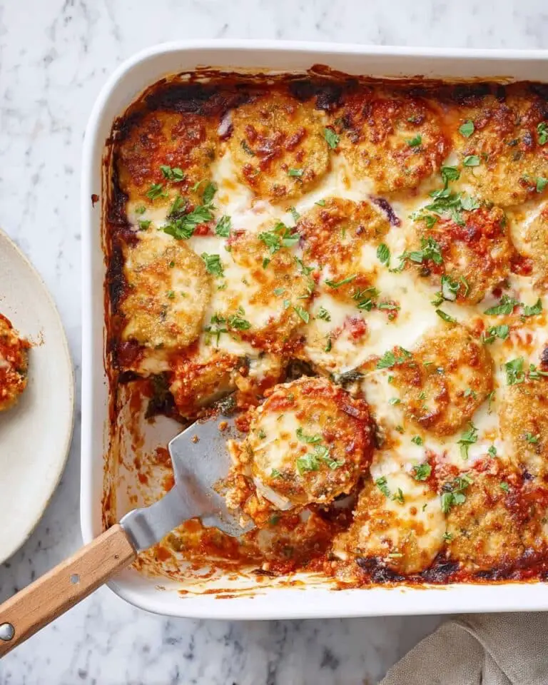 Baked Eggplant Parmesan Recipe
