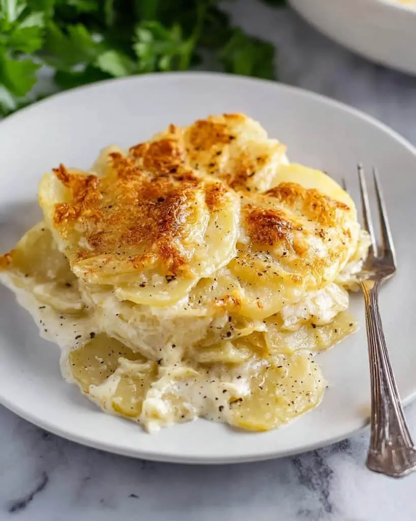 Weeknight Scalloped Potatoes Recipe