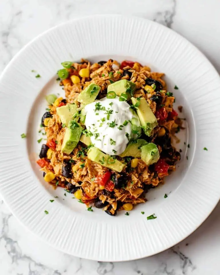 Easy Chicken Burrito Casserole Recipe