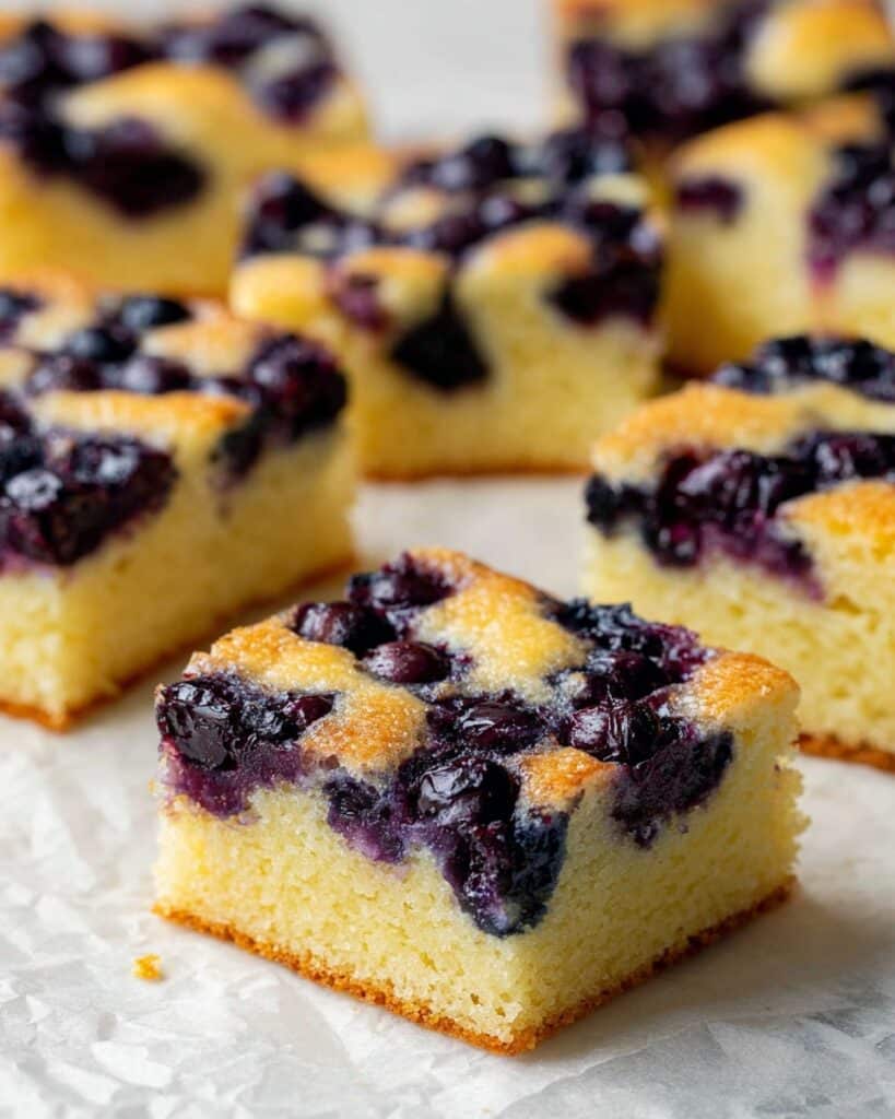 Blueberry Cake with Lemon and Ricotta Recipe