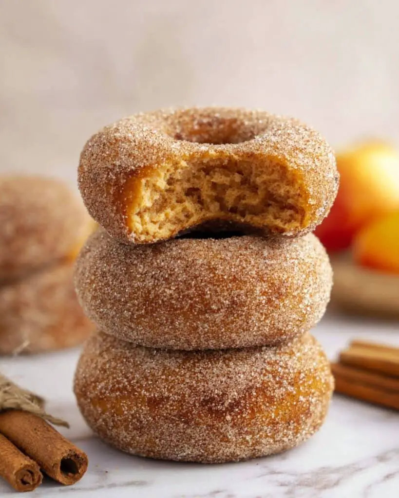 Spiced Apple Cider Baked Donuts Recipe