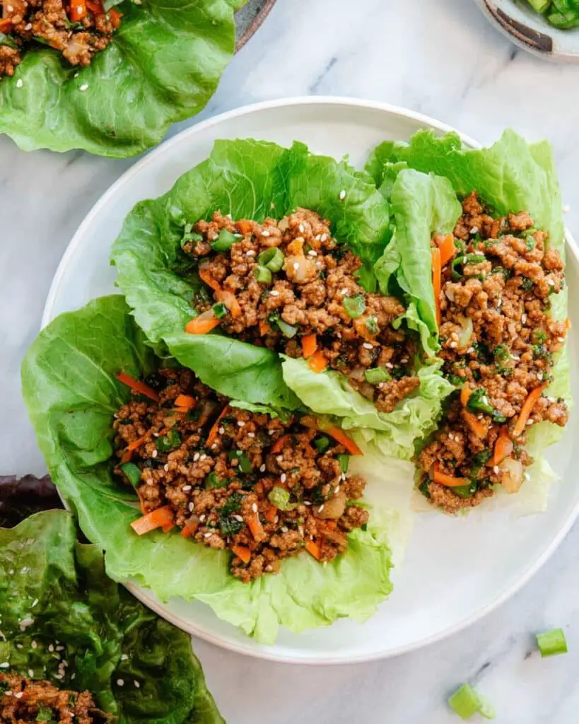 Quick 25-Minute Ground Beef Lettuce Wraps Recipe