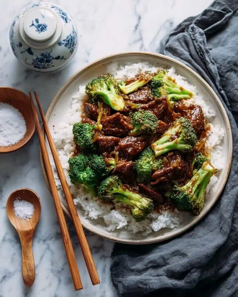 Chinese Beef and Broccoli (牛肉炒西兰花) Recipe