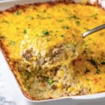 Cheesy Ground Beef and Rice Casserole Recipe