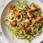 Chicken Alfredo with Zucchini Noodles Recipe