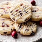 Cranberry Orange Icebox Cookies Recipe