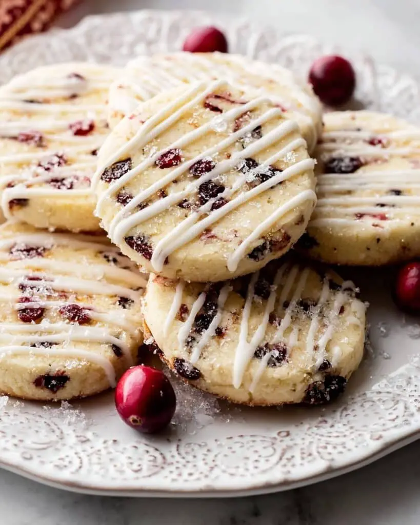 Cranberry Orange Icebox Cookies Recipe