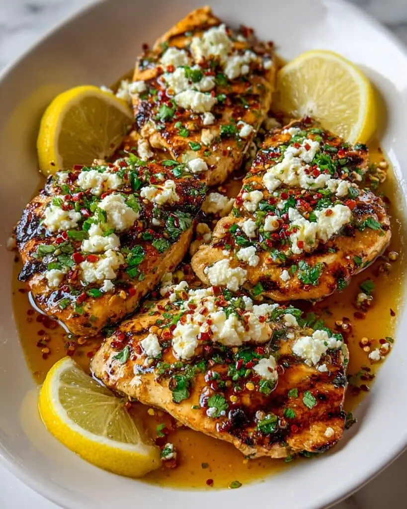 Hot Honey Feta Chicken Recipe