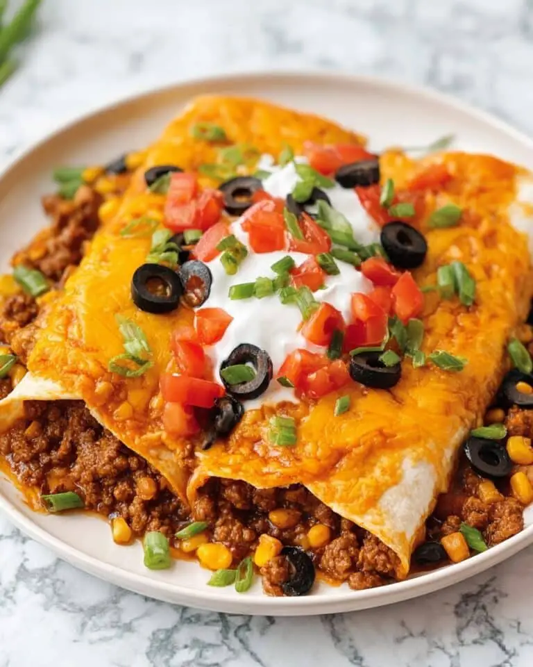 Easy Ground Beef Enchiladas Recipe
