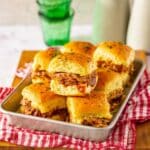 Crockpot Cranberry BBQ Turkey Sliders Recipe