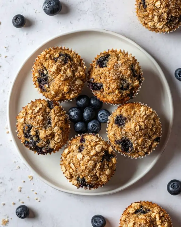Blueberry Baked Oatmeal Cups Recipe